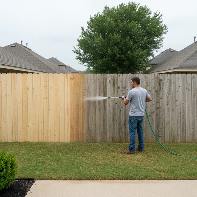 Cleaning the Wood