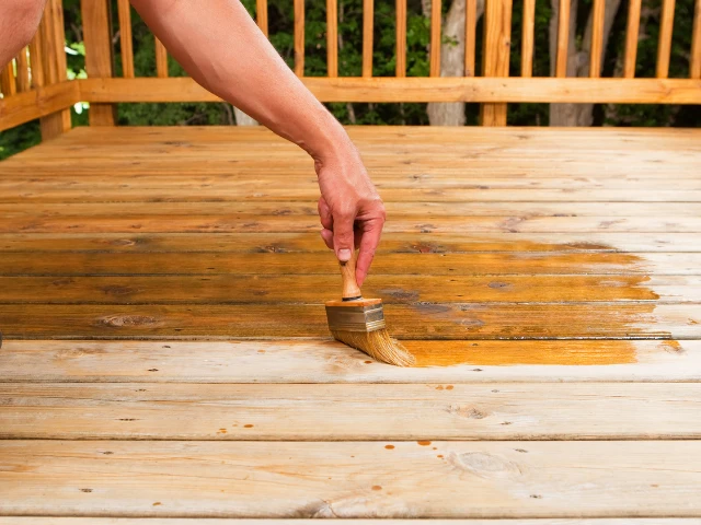 Deck Staining