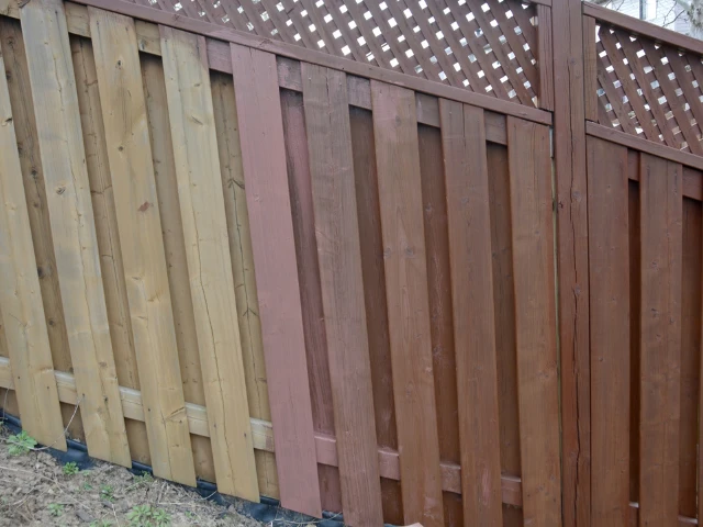 Wood Fence Staining