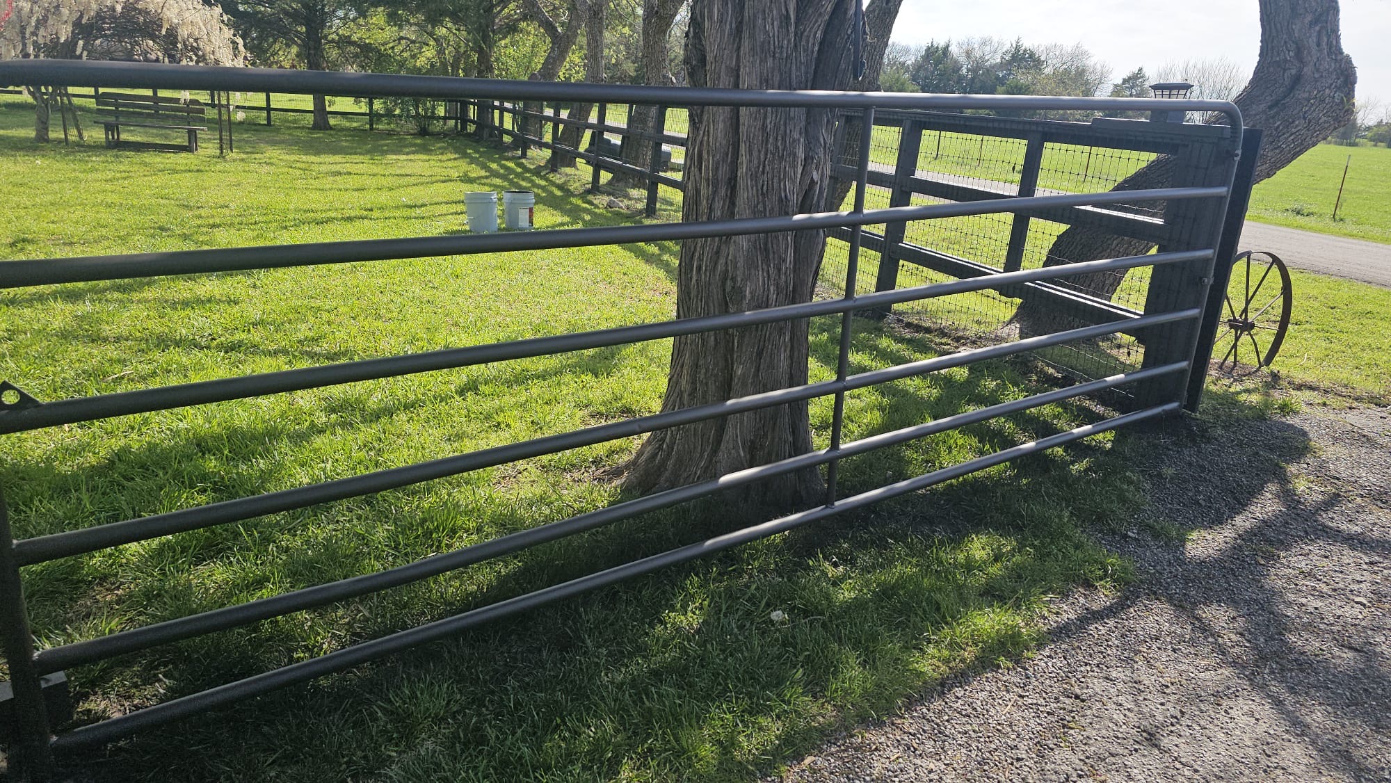 Iron Gate Painting in Farmersville